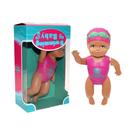 Boneca De Natação À Prova d'Água Para Crianças, Brinquedo De Banho Com Juntas Móveis E Roupa