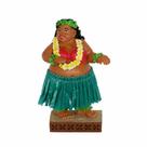 Boneca de painel KC Hawaii Sweet Wahine 10 cm de resina de poliéster