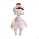 Boneca De Pano Angela Lai Ballet Rosa 33 Cm - Metoo