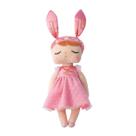 Boneca de Pano Angela Metoo 33 cm Brinquedo Crianças Bebê