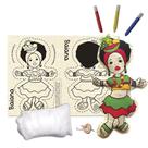 Boneca de Pano Baiana - Alegria Sem Bateria