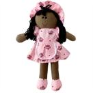 Boneca De Pano Bebê Artesanal Nome 30cm Boneca De Pano Bebê Artesanal Nome 30cm