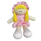 Boneca De Pano Bebê Artesanal Nome 30cm Boneca De Pano Bebê Artesanal Nome 30cm