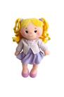 Boneca de pano bela brinquedos menina antialérgica lavavel