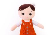 Boneca de pano Nanda da zip toys brinquedo menina Debutante