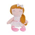 Boneca De Pano Pelúcia Mel Amiguinhas Zip Antialérgico
