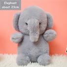 Boneca de pelúcia, bicho de pelúcia, cabelo fofo, urso, elefante, cordeiro