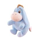 Boneca de pelúcia Blue Sleepy Donkey, boneco de pelúcia macio de 35 cm