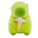 Boneca de pelúcia Cartoon Banana Capybara 35 cm Funny Green Stu