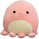 Boneca de pelúcia Creative Color Octopus Smiley Mood 25 cm