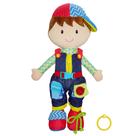 Boneca de pelúcia de pelúcia June Garden Dressy Friends Lucas 15,5"
