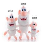 Boneca de pelúcia de pelúcia Puppet Booba-buba White Pig 15 cm 25 cm