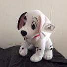 Boneca de pelúcia Disney 101 Dalmatians Dog, brinquedo de pelúcia macio de 28 cm