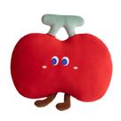 Boneca de pelúcia em forma de lanche recheada com frutas de desenho animado de 45 cm