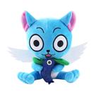 Boneca de pelúcia Fairys Tails Happys Anime 17 cm