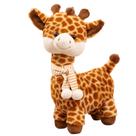Boneca de pelúcia Girafa Stuffed Animal de 45 cm com cachecol para crianças Boneca de pelúcia Girafa Stuffed Animal de 45 cm com cachecol para crianças