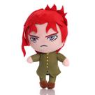Boneca de pelúcia Jojo Anime Ruiva Bruno Bucciarati 22cm