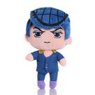 Boneca de pelúcia Jojos Bizarres Adventures Blue Xadrez Hair 22cm Boneca de pelúcia Jojos Bizarres Adventures Blue Xadrez Hair 22cm