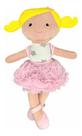 Boneca De Pelucia Malu Loira 35Cm