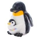 Boneca de pelúcia Penguin Family Doll, pelúcia macia, pinguim de 30 cm