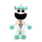 Boneca de pelúcia Poppy Playtime Smiling Critters de 14 polegadas branca