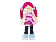 Boneca de Pelúcia Priscila 53cm anti-alérgica