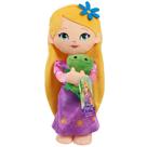 Boneca de Pelúcia Rapunzel Disney Princess Lil' Friends - 35cm com Acessórios