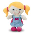 Boneca de Pelúcia Sol Loira 33 cm Antialérgica