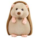Boneca de pelúcia Standing Hedgehog, 17 cm, macia para crianças e decoração