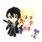 Boneca de pelúcia Swords Art Online Kiritos 30cm