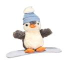Boneca de pinguim de esqui de brinquedo de pelúcia de 11 cm pinguim de pelúcia Boneca de pinguim de esqui de brinquedo de pelúcia de 11 cm pinguim de pelúcia