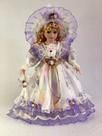 Boneca de Porcelana J.Misa Vitoriana 45 cm com Certificado