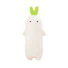 Boneca de rabanete branco de brinquedo de pelúcia de 40 cm - Vegetais recheados de desenhos animados
