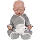 Boneca de silicone completa Vollence Realistic Boy de 18 polegadas