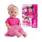 Boneca dina faz xixi branca 403-3 bambola