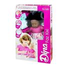 Boneca dina faz xixi negra 507-1 bambola