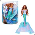 Boneca disney a pequena sereia transformaçâo