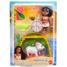 Boneca Disney Moana Irmã Playset e Accy JBT36 Mattel