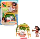 Boneca Disney Moana Irmã Playset E Accy Mattel