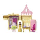 Boneca disney princesa mini castelo da bela jdp54
