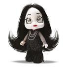 Boneca Divermonster Brilha No Escuro Vestido Preto Divertoys