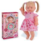 Boneca Elisi Fala 30 Frases Brinquedo Menina Criança Bebê