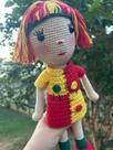 Boneca Emília amigurumi Boneca Emília amigurumi