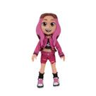 Boneca Emilly Dos Rosa Youtuber 26cm Articulada Baby Brink