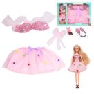 Boneca Emily com Conjunto Fantasia Infantil - Castela Boneca Emily com Conjunto Fantasia Infantil - Castela
