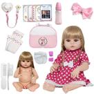 Boneca Estilo Reborn Realista 100% Silicone Fofa