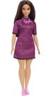 Boneca fashion Barbie Fashionistas 188 Curvy com cabelo preto