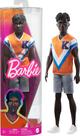 Boneca fashion Barbie Fashionistas Ken com cabelo preto torcido