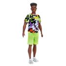Boneca Fashion Barbie Fashionistas Ken - Modelo 123 Broad com Cabelo Preto