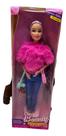 Boneca Fashion Girl Beauty Estilo Fashion com Acessórios -